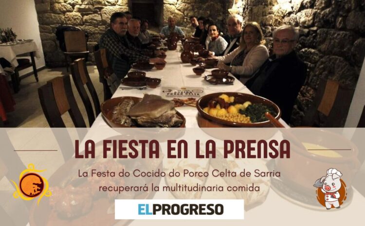  La 17ª Festa do Cocido do Porco Celta regresa a Sarria