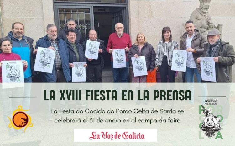  De Sarria para el mundo: La XVIII Festa do Cocido do Porco Celta traspasa fronteras 🌍🐷